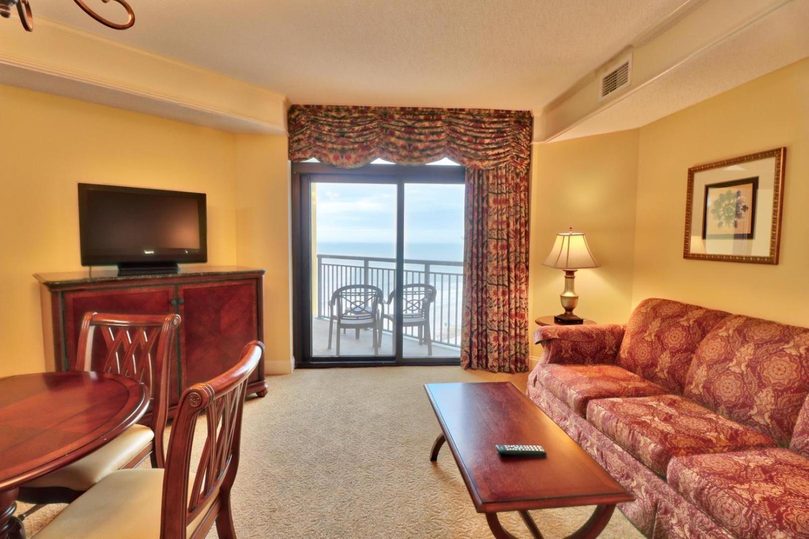 Beautiful Warm Ocean View Beach Condo With Pool Миртл-Бич Экстерьер фото